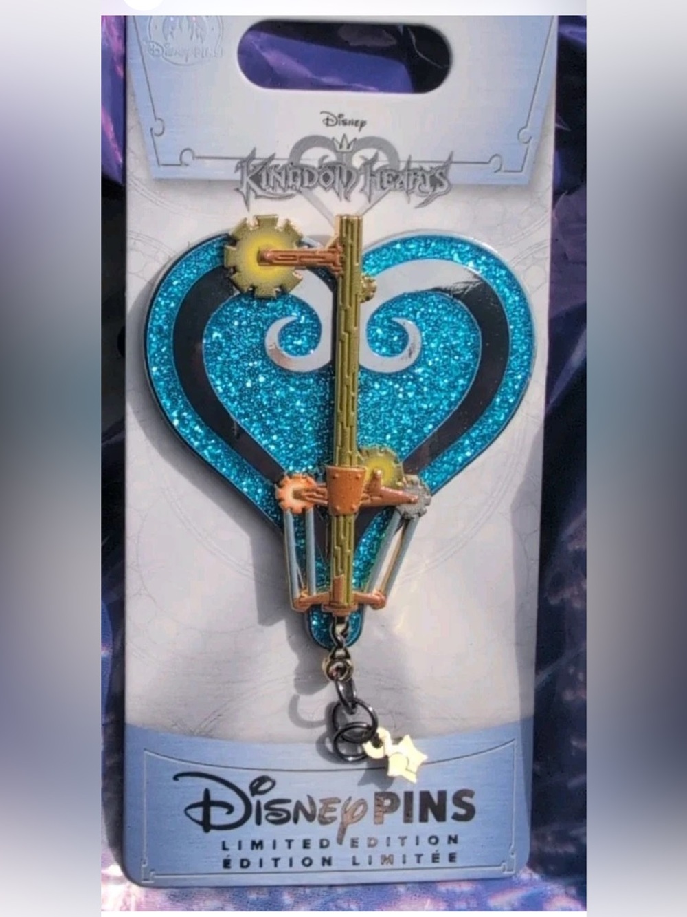 Disney Pin Kingdom Hearts Keyblade Pinocchio Wishing Star New LE 2000 Key Blade